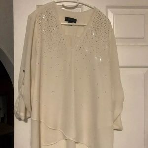Karen Kane embellished blouse